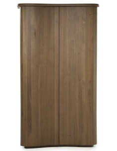 vitrineskab vitrine træ eg egetræ