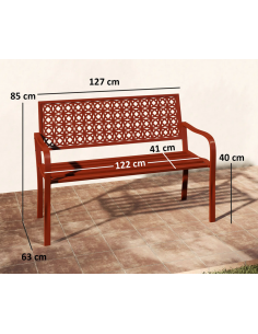 havebænk havemøbler haveindretning 2