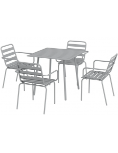 spisebordssæt udendørs havemøbler havebord med havestole