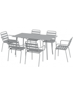 spisebordssæt udendørs havemøbler havebord med havestole