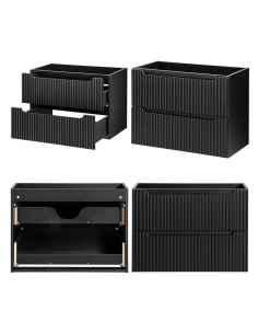 underskab til vaske eg billigt håndvaske badeværelse sort skuffer eg 2