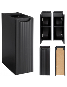 underskab til vask eg billigt håndvask badeværelse sort skuffer 2