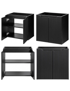 underskab til vask eg billigt håndvask badeværelse sort skabe 2