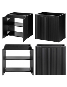 underskab til vask eg billigt håndvask badeværelse sort skabe 2