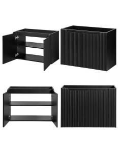 underskab til vask eg billigt håndvask badeværelse sort skabe 2