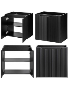 underskab til vask eg billigt håndvask badeværelse sort skabe 2