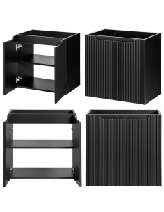 underskab til vask eg billigt håndvask badeværelse sort skabe 2