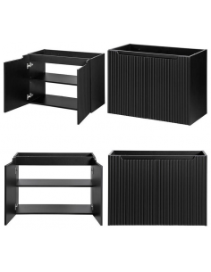 underskab til vask eg billigt håndvask badeværelse sort skabe 2