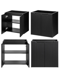 underskab til vask eg billigt håndvask badeværelse sort skabe 2