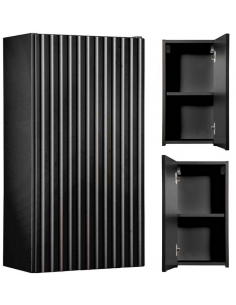 skab vægskab til badeværelset sort