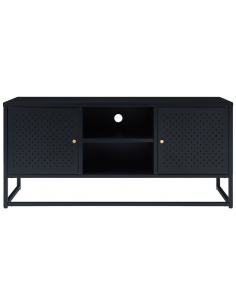 moderne tvbord opbevaring stuemøbler sort 2