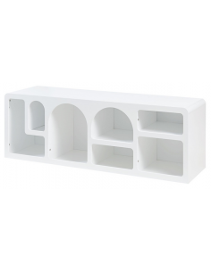 moderne tvbord opbevaring stuemøbler hvid 2