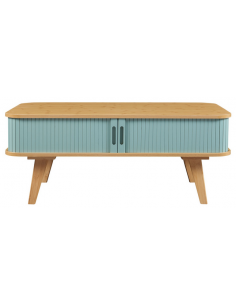 sofabord med opbevaring træ eg opbevaring stuemøbler