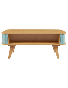 sofabord med opbevaring træ eg opbevaring stuemøbler 2