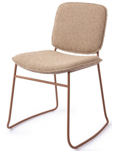 spisebordsstol boucle stof 2