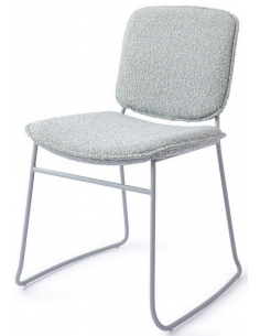 spisebordsstol boucle stof 2