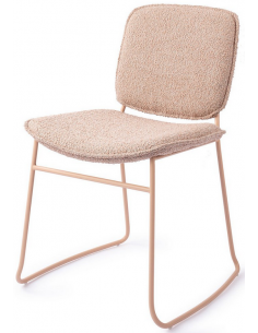 spisebordsstol boucle stof 2