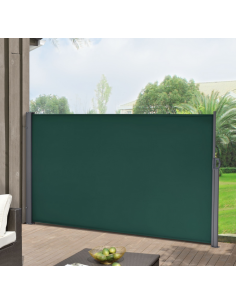 Sidemarkise markise gulv grå sort terrasse afskærmning 2