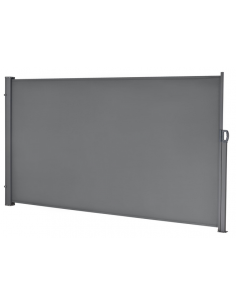 Sidemarkise markise gulv grå sort terrasse afskærmning