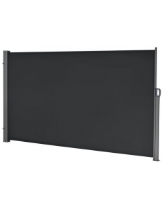 Sidemarkise markise gulv grå sort terrasse afskærmning