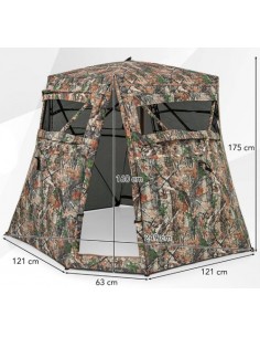 transportabelt jagttelt jagt telt camping strandtelt campingtelt campingudstyr 2