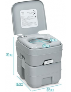 campingtoilet campingkloset toilet kloset camping campingudstyr 2