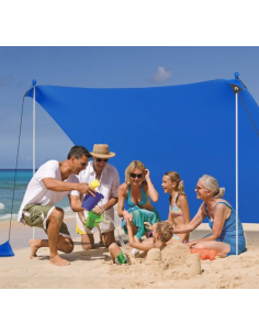 transportabelt strandtelt camping campingtelt campingudstyr 2