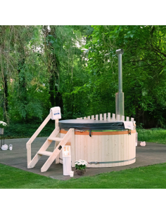 Vildmarksbad træ 210 200 cm tilbud 2