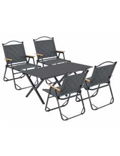 spisebordssæt udendørs havemøbler havebord havestol træstole træ camping campingsæt