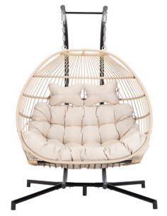 Havemøbler hængestol 2 personer hængekøjer udendørsmøbler