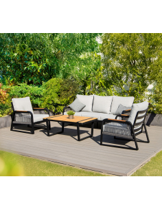 loungesæt havemøbler havesofa loungesofa til haven terrassen