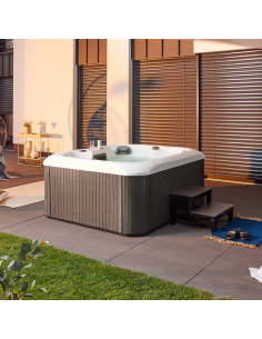 udendørs spa udendørsspa spabad udendørs terrasse led bobler lys tilbud massage whirlpool boblebad