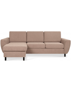 chaiselongsofa chaiselong sofa moderne billig tilbud stof brun