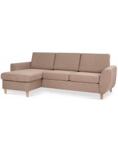 chaiselongsofa chaiselong sofa moderne billig tilbud stof brun 2