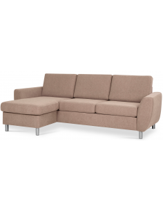 chaiselongsofa chaiselong sofa moderne billig tilbud stof brun 2