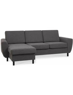 chaiselongsofa chaiselong sofa moderne billig tilbud stof grå