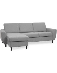 chaiselongsofa chaiselong sofa moderne billig tilbud stof grå