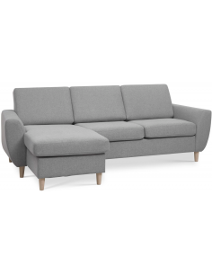 chaiselongsofa chaiselong sofa moderne billig tilbud stof grå