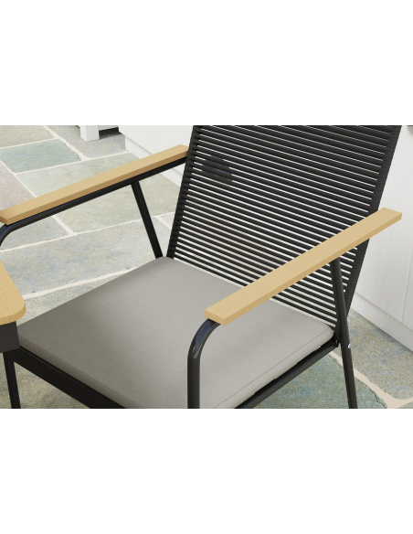 spisebordssæt udendørs havemøbler havebord med havestole polyrattan