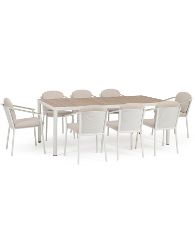 spisebordssæt udendørs havemøbler havebord med havestole polyrattan