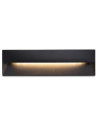 REP Udendørs væglampe til indbygning B18 x H5,1 cm 6W LED - Sort