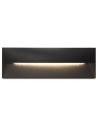 REP Udendørs væglampe til indbygning B27 x H9 cm 10W LED - Sort