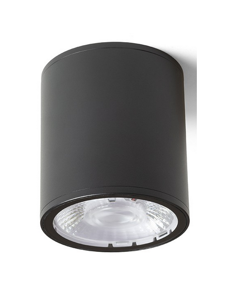 udendørs påbygningsspot hvid sort led loftlampe udhæng udendørslamper udendørsbelysning