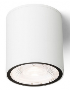 udendørs påbygningsspot hvid sort led loftlampe udhæng udendørslamper udendørsbelysning