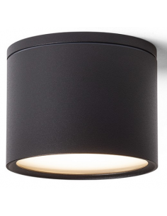 udendørs påbygningsspot hvid sort led loftlampe udhæng udendørslamper udendørsbelysning