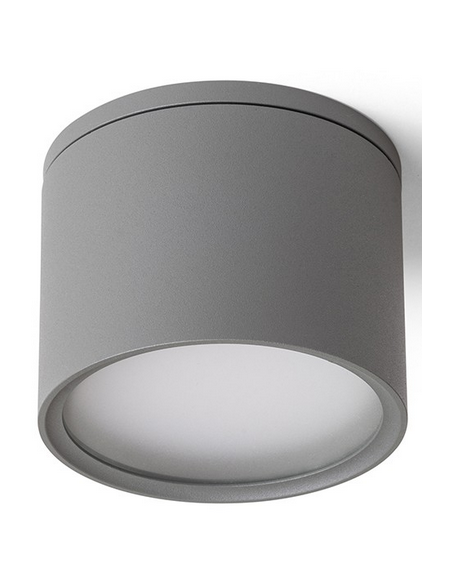udendørs påbygningsspot hvid sort led loftlampe udhæng udendørslamper udendørsbelysning
