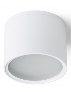 udendørs påbygningsspot hvid sort led loftlampe udhæng udendørslamper udendørsbelysning