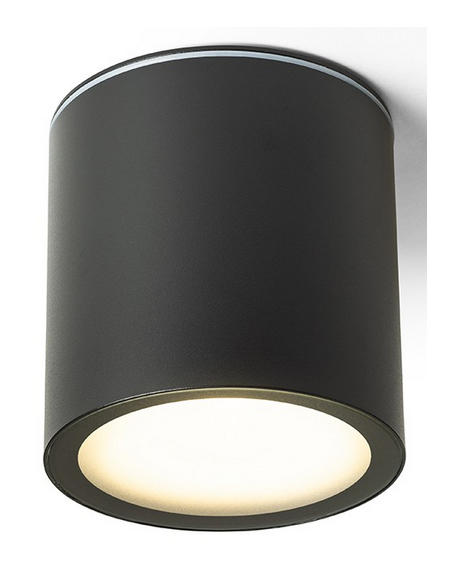 udendørs påbygningsspot hvid sort led loftlampe udhæng udendørslamper udendørsbelysning