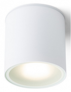 udendørs påbygningsspot hvid sort led loftlampe udhæng udendørslamper udendørsbelysning