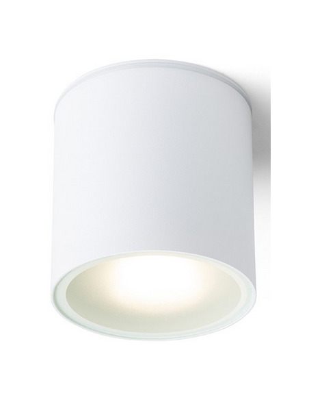 udendørs påbygningsspot hvid sort led loftlampe udhæng udendørslamper udendørsbelysning